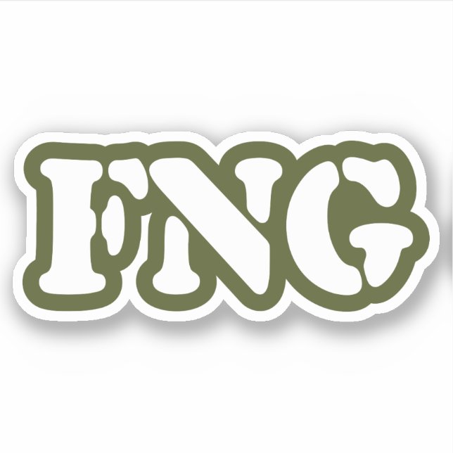 FNG STICKER (Front)
