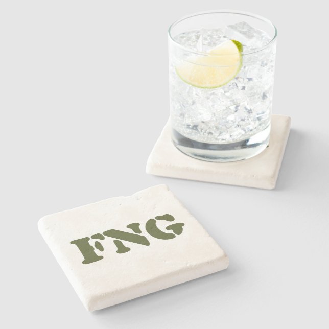 FNG STONE COASTER (Side)