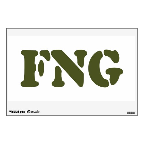 FNG WALL DECAL