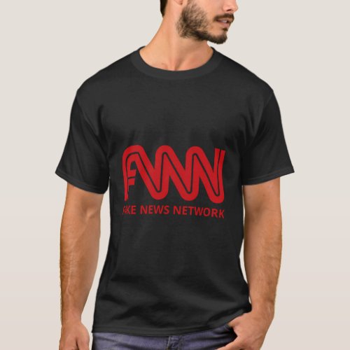 Fnn Fake News Network The Most Beautiful For T_Shirt