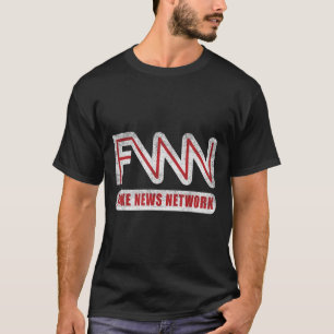 Fnn Logo Fake News Network Funny Political Joke T-Shirt
