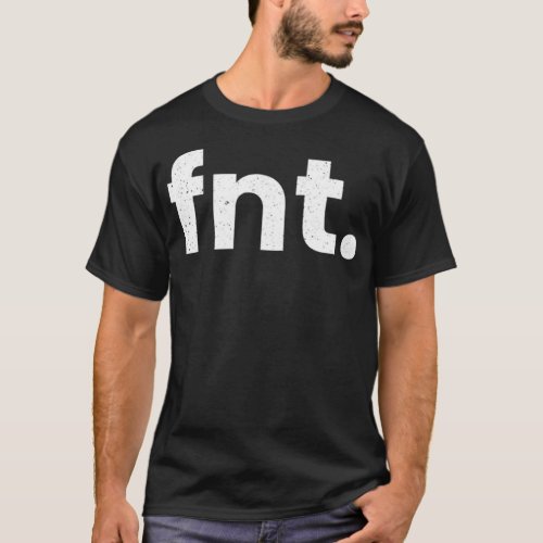FNT Flint Michigan Airport Code List FNT T_Shirt