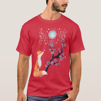 Fo Cherry Blossom Flower Japanese Sakura Trees Kaw T-Shirt