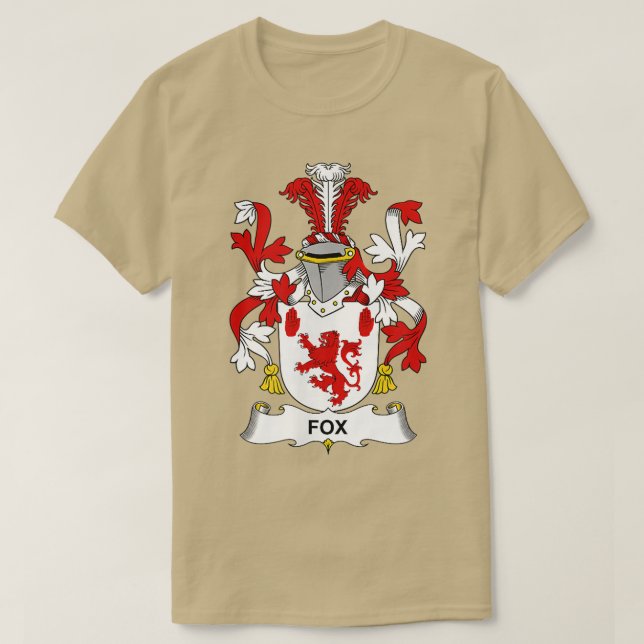 Fo Coat Of ArmsFamily Crest 212  T-Shirt (Design Front)