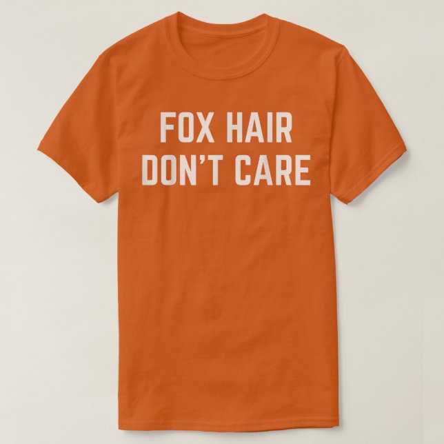 Fo Hair Dont Care Funny Foes Zoo Animal Lover Zook T-Shirt (Design Front)