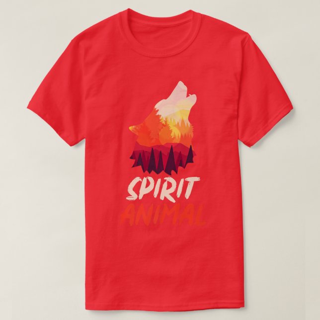 Fo Spirit Animal Forest Animal Cute Foes Lovers T-Shirt (Design Front)