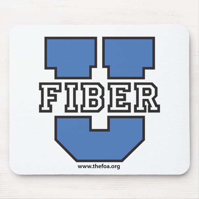 FOA - Fiber U mouse pad (Front)