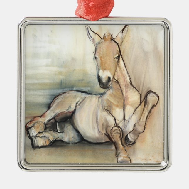 Foal 2012 metal ornament (Front)