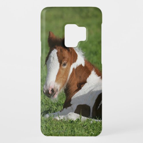 Foal Laying in Grass Case_Mate Samsung Galaxy S9 Case