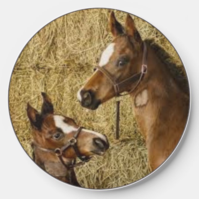 Foal Siblings Wireless Charger (Front)