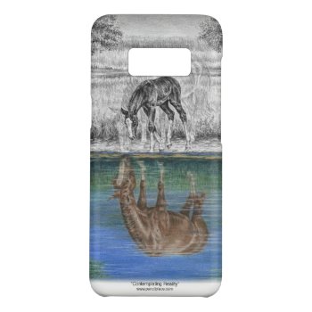 Foal Water Reflection Of Horse Case-mate Samsung Galaxy S8 Case by KelliSwan at Zazzle
