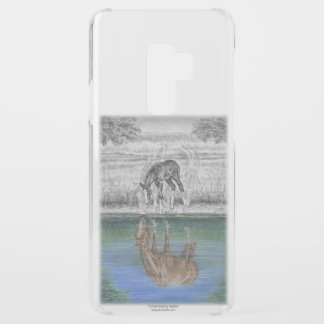 Foal Water Reflection of Horse Uncommon Samsung Galaxy S9 Plus Case