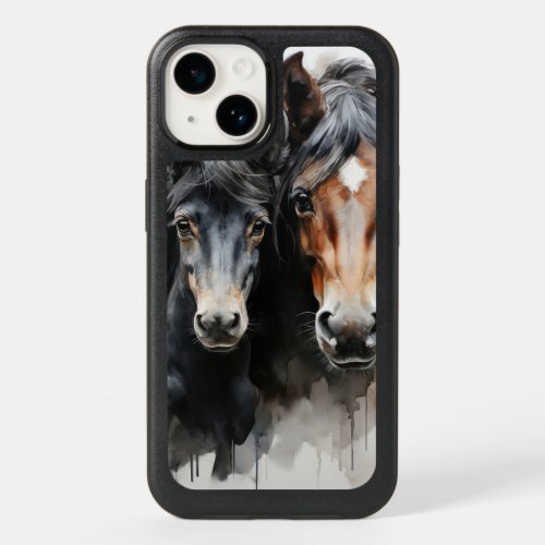 Foal with his mother OtterBox iPhone 14 case