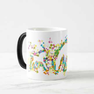 Foal with Mom Splash Color Morph Mug