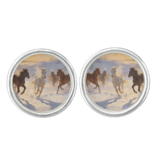 Foals at Play Cufflinks