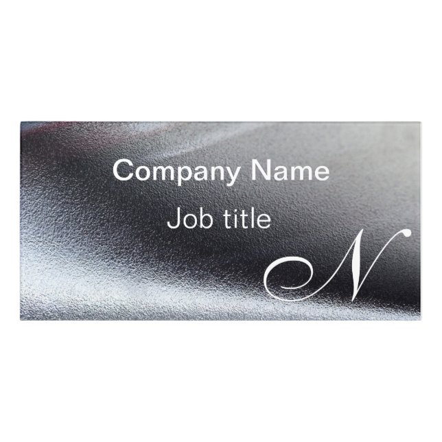 foam adhesive Classy Elegant Custom Name Door Sign (Classic Front)
