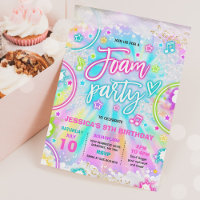 Foam Birthday Party Pool Splash Pad Tie Dye Glow