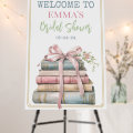Foam Board Book Themed Welcome Sign | Zazzle