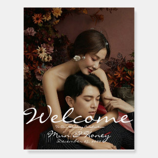 Foam Board Decor Wedding