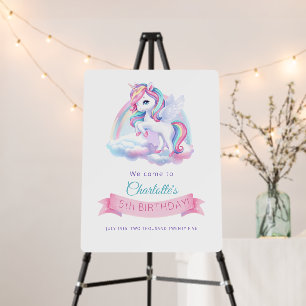 Foam Board to a magical birthday party.