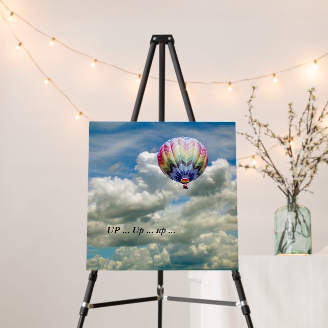 Foam Board - UP ... Up ... up ... (In Situ (Stand))