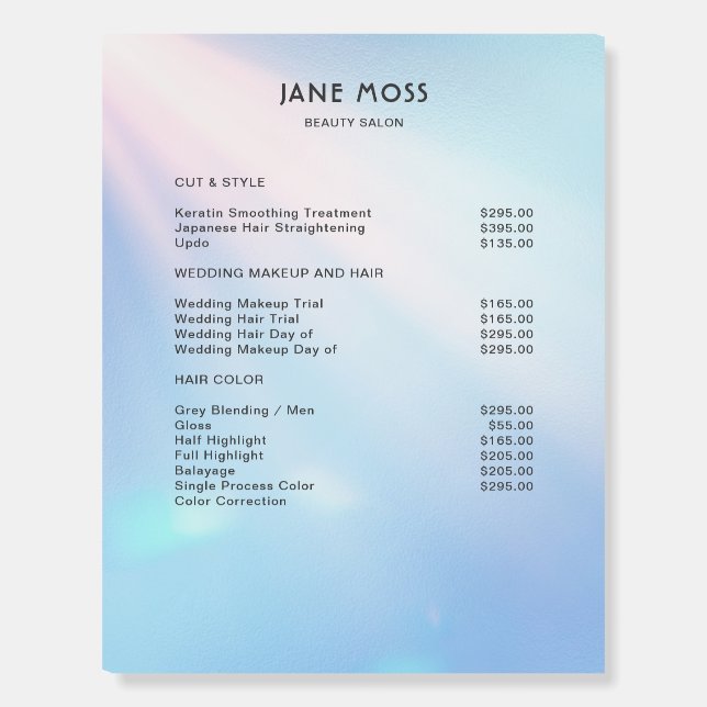 Foam Boards (Front)