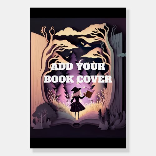 Foam Boards Author Book Cover Art Display