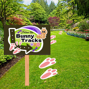 Foam Boards Easter Party Signage