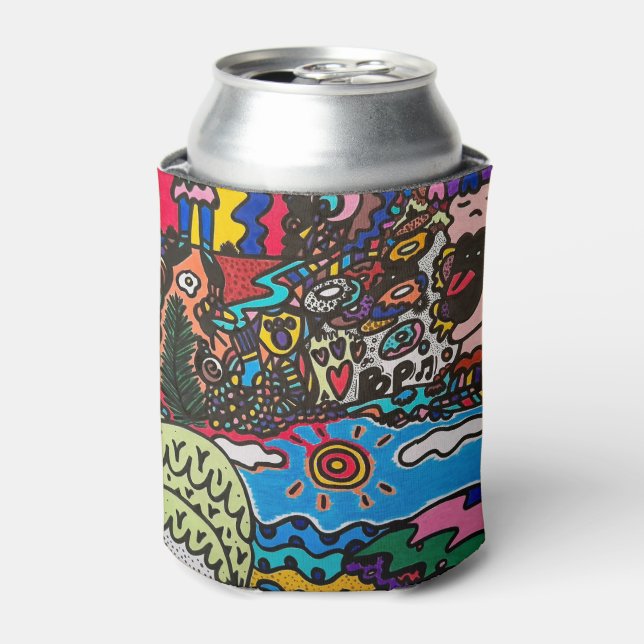 Foam Can Cooler (Can Front)