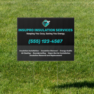 Foam Insulation Contractor Installer Sign