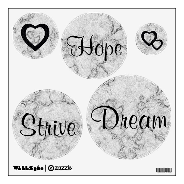 Foam Texture Wall Sticker (Front)