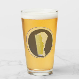 Foaming Beer Glass