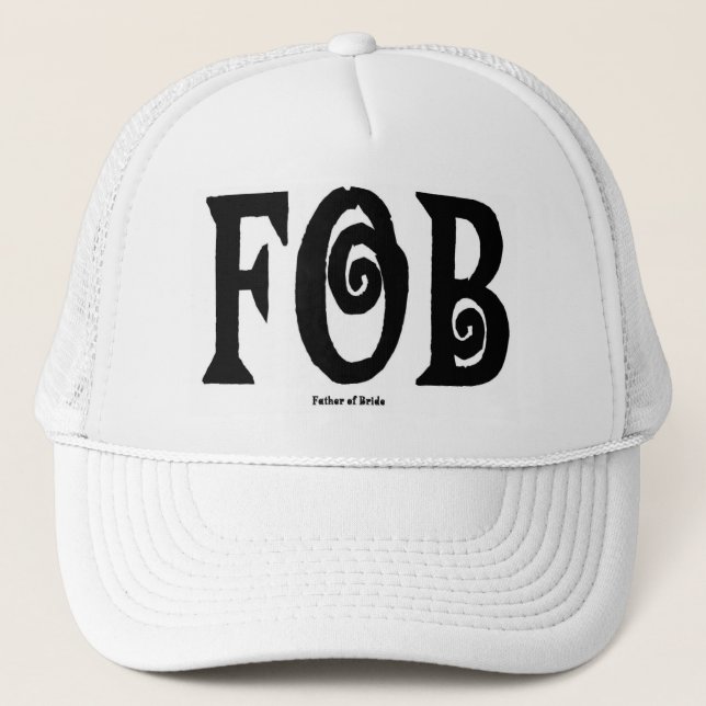 FOB (Father of Bride) Cap Hat (Front)