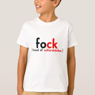 fock kids' t-shirt
