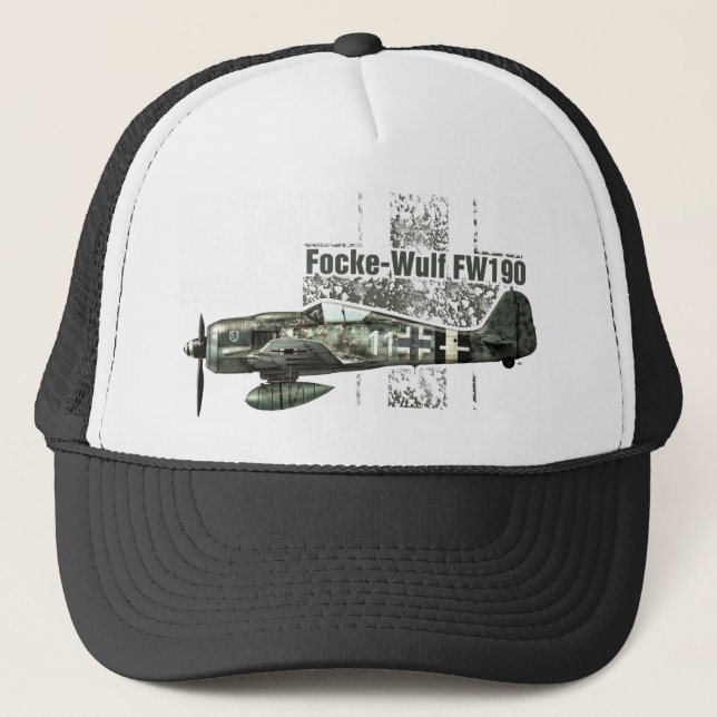 Focke-Wulf Fw 190 Trucker Hat (Front)