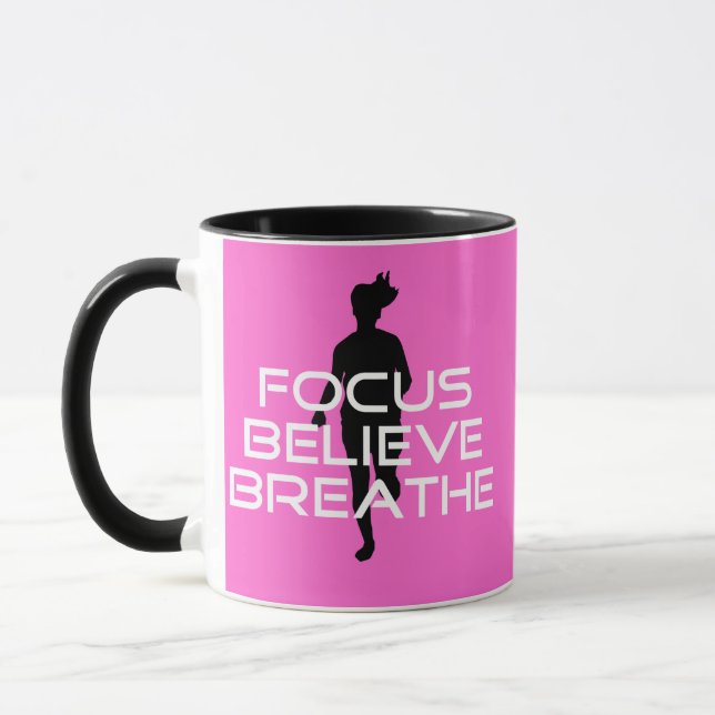 Focu Believe Breathe Mug (Left)