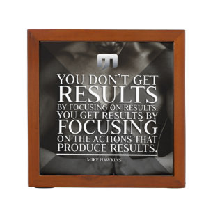 Focus and Results - Workout Motivational Pencil Holder