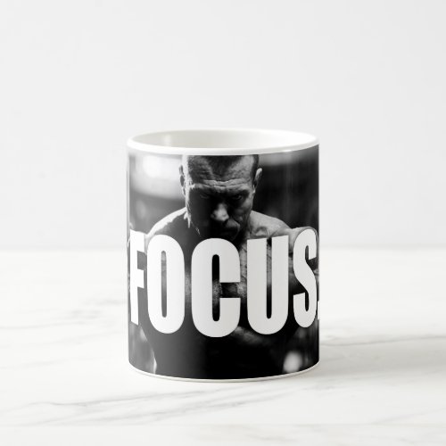 FOCUS _ Body building Motivational Coffee Mug