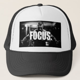 FOCUS - "Body building" Motivational Trucker Hat