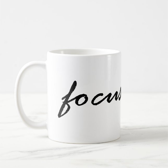 Focus Coffee Mug (Left)