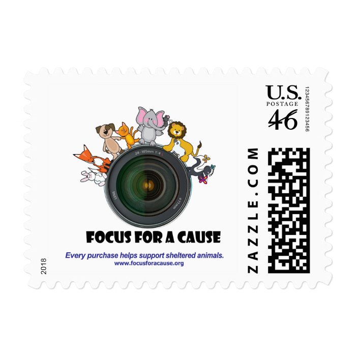 Focus for a Cause Postage Stamp by Focus for a Cau