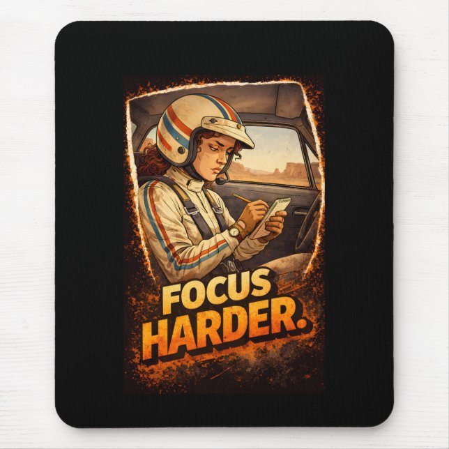 Focus Harder Mouse Pad (Front)