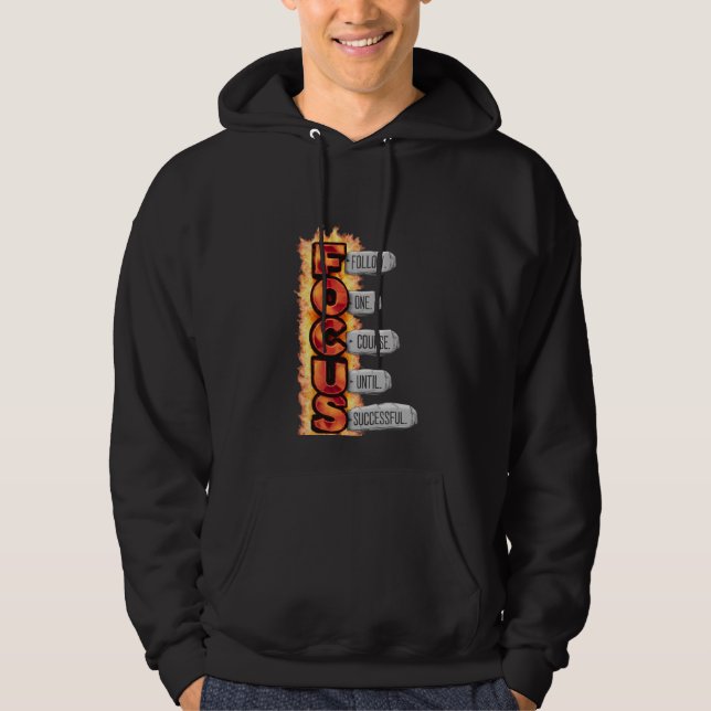 Focus  hoodie (Front)