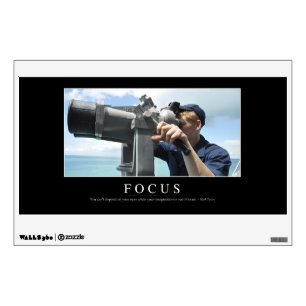 Focus: Inspirational Quote 2 Wall Sticker