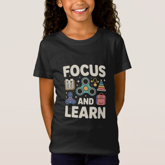 Focus & Learn Special Ed Teacher Tee (Front)