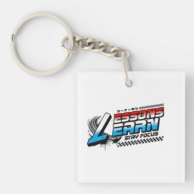  FOCUS LESSONS LEARN ACRYLIC KEYCHAIN  (Front)