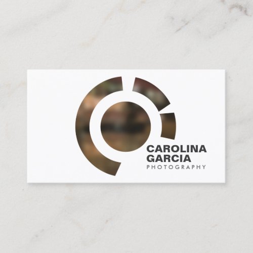 FOCUS LOGO III for PHOTOGRAPHER Business Card