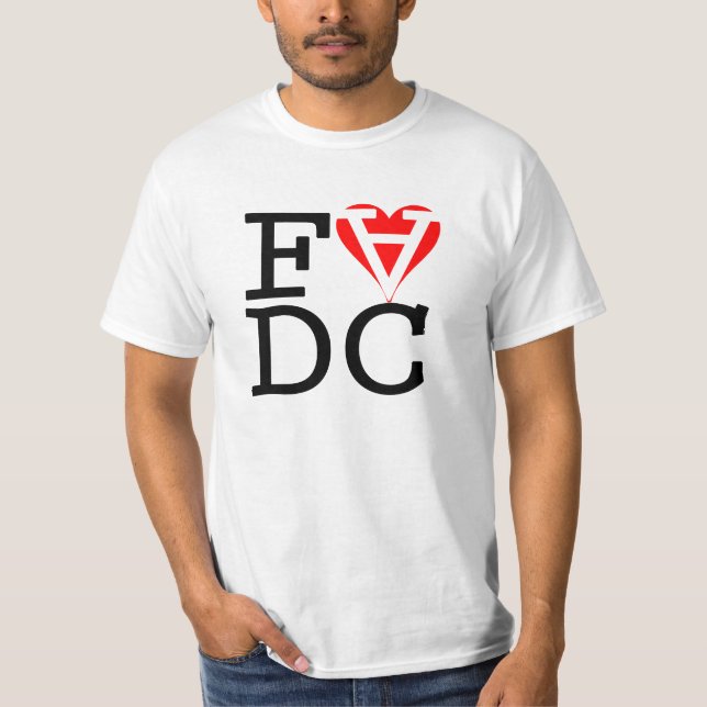 Focus Love Dash Cancel by Seb T-Shirt (Front)