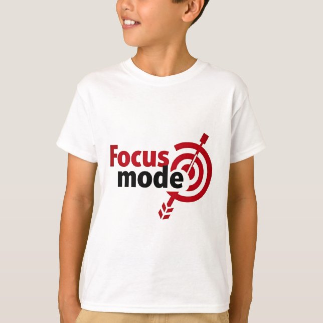 Focus Mode Activated Tee – Back-to-School Motivati (Front)