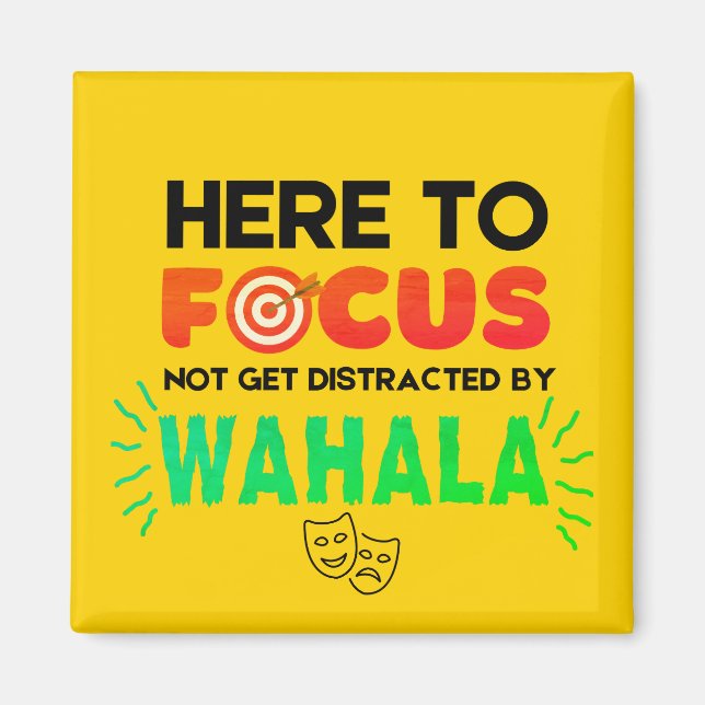 Focus NO WAHALA Magnet (Front)